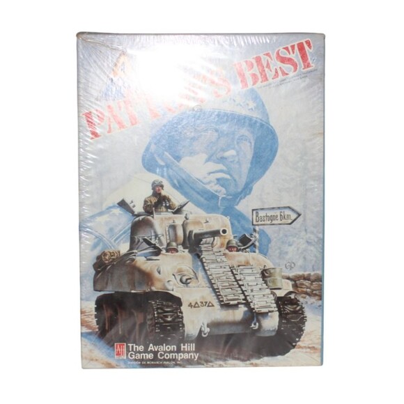 •SEALED• Patton's Best Game The Avalon Hill Game Company 868 1987 - Picture 1 of 2